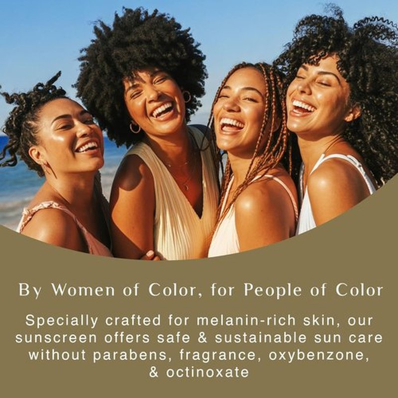 Black Girl Sunscreen SPF 30 - Moisturizing Sun Protection for Face & Body, Ultra Sheer, Travel Size - 2 fl oz
