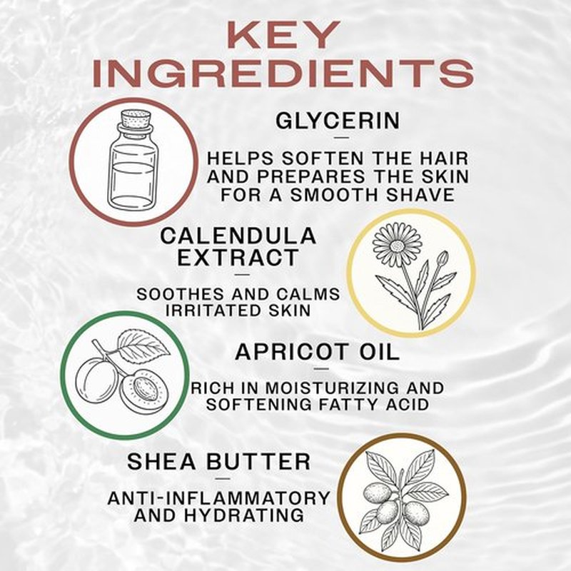 Clean & Fresh Shave Butter - Nourishing Formula for Smooth Skin | 3.38oz/100ml