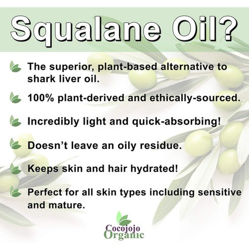 Dr Joe Lab Squalane Oil Pure Plant Derived Refined Cold Pressed Squalene From Olives Vegan Undiluted Bulk Carrier Oil for Face Skin Hair Body Cosmetics Natural Cleanser Moisturizer (4 oz)