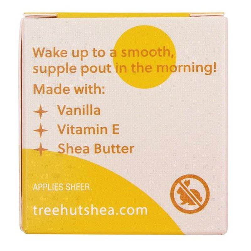 Tree Hut Vanilla Lip Mask - Deeply Hydrating Overnight Treatment for Soft Lips | 6 oz