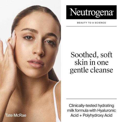 Neutrogena Hydro Boost Face Wash - Fragrance-Free Hydrating Cleanser with Hyaluronic Acid | 7.8 Fl Oz