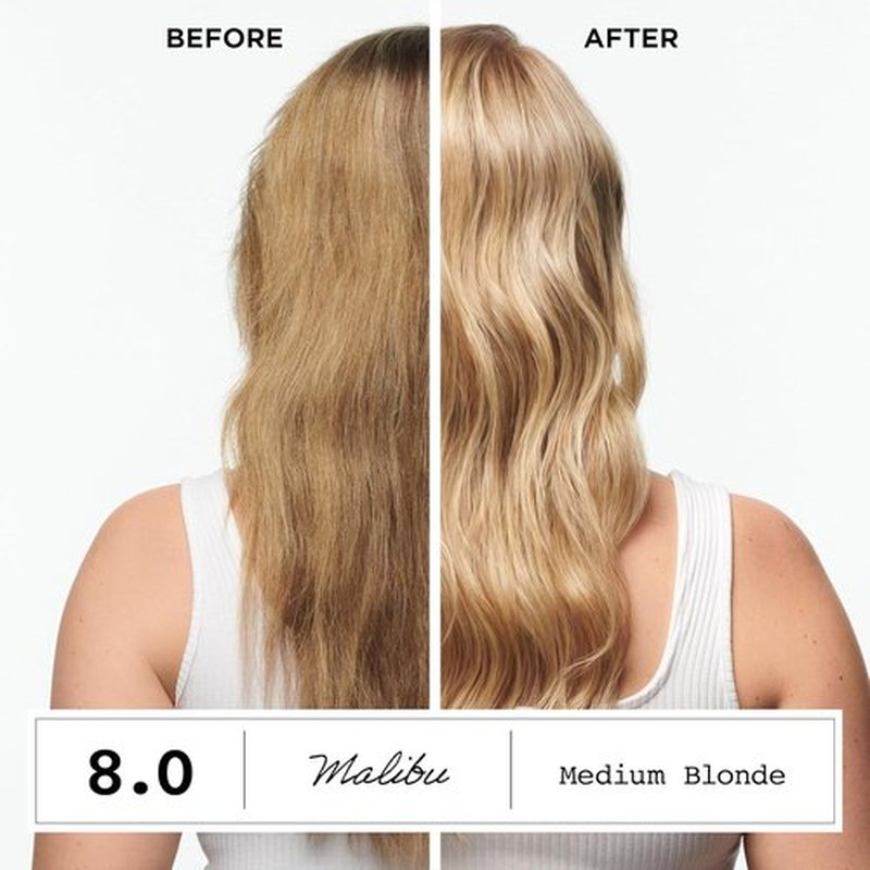 Clairol ColorStrong Permanent Hair Dye - Ammonia-Free, 100% Gray Coverage, 8.0 Medium Blonde
