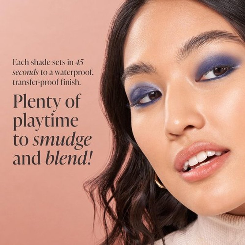 Mally Beauty Evercolor Eyeshadow Stick - Nautical Shimmer - Waterproof, Crease-Proof, Easy Application