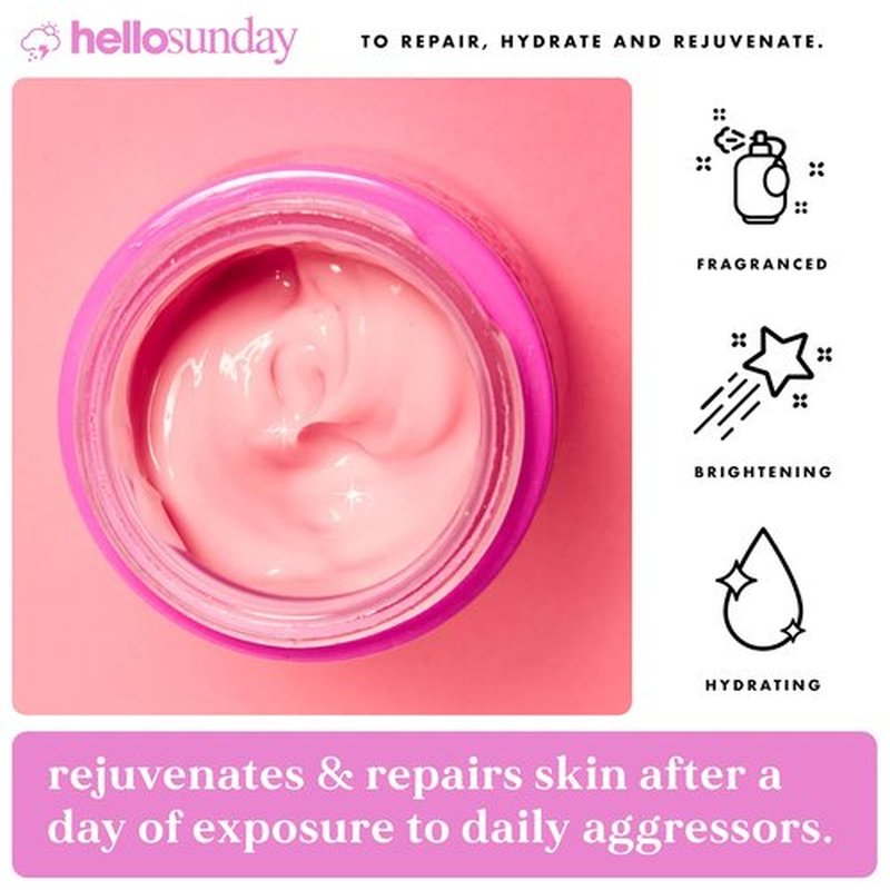 Hello Sunday The Recovery One Glow Face Mask for Unisex - 1.7 oz Mask