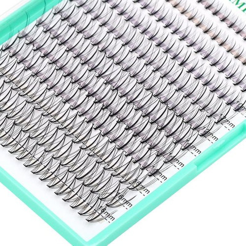 Bodermincer Bodemrincer 20 Root Thickness 0.07mm C Curl 8-10-12-14-16mm MIX 7D/10/12/20/30/40/50/60D 3D Individual Eyelashes Extension Soft Black Fake False Eye Lashes Tools (7D 8-10-12-14-16mm MIX)