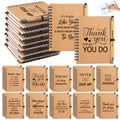 80Pcs/40 Sets Employee Appreciation Gifts Bulk, 40 Inspirational Notebooks & 40 Motivational Pens for Coworker Gifts, Teacher, Team Building, Nurse, Volunteer, DSP, Housekeeping, EVS Staff Office Gift