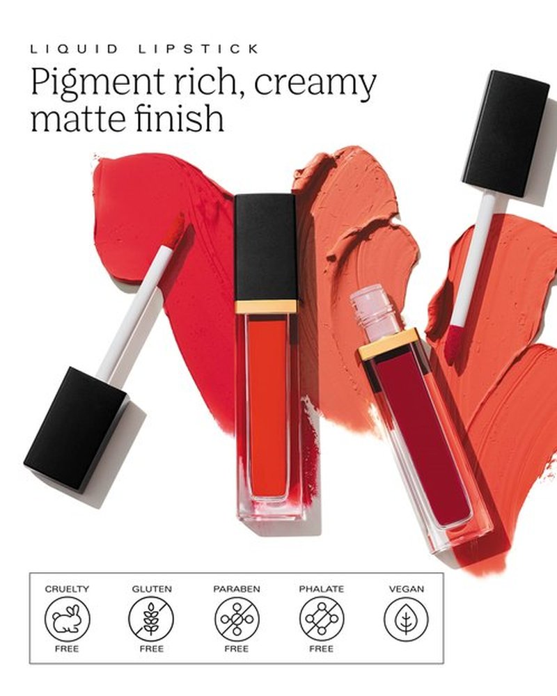 PDL Cosmetics Bold Aspirations Liquid Lipstick (Sangria) | Highly Pigmented Smooth Matte Finish | Berry Tone | Long Lasting, Non-Transfer, Hydrating Formula | Vegan | Cruelty-Free | .14 fl oz