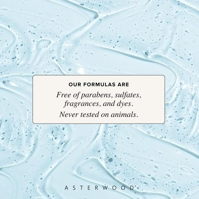 Asterwood Gel Cleanser for Skin Barrier Repair - Hyaluronic Acid Face Wash with Ceramides & Niacinamide - Gentle Facial Cleanser to Remove Makeup & Excess Oil - Hydrating, Fragrance-Free - 5 Fl Oz