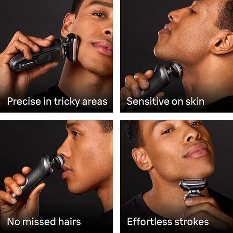 Braun Electric Shaver - Series 7 7185cc | Waterproof Wet & Dry Shaving Kit with Beard Trimmer