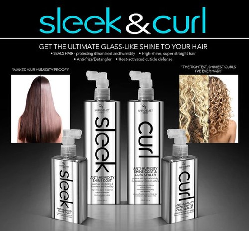Hair Chemist SLEEK Anti Humidity Conditioner 8 oz. - Defrizzing Conditioner for Dry Frizzy Hair and Sleek Straight Hair, Ideal for Dry, Damaged Hair