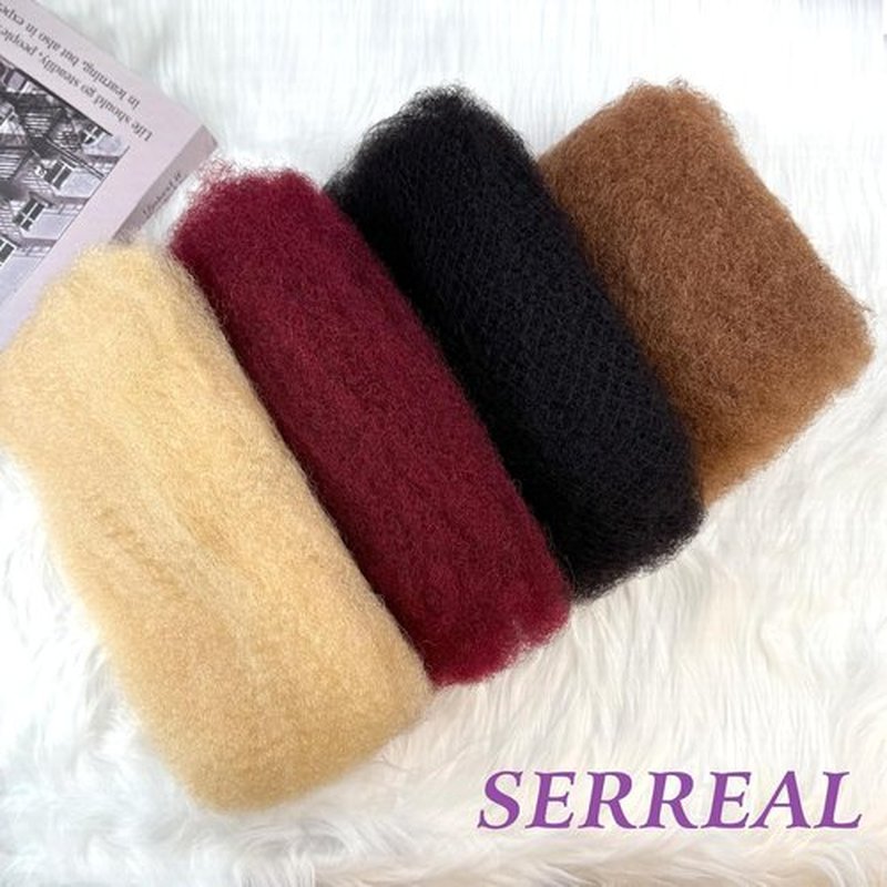 Mocwavy Afro Kinkys Bulk Human Hair for Dreadlocks Extensions Repair Locs, Twist Braiding Afro Kinky Human Hair for Locs 1 Pack 50 Gram Natural Black Color 16 inches
