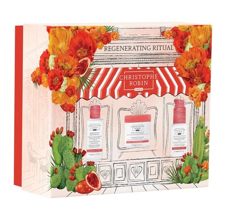Christophe Robin Regenerating Ritual Gift Set - Nourishing Hair Care Essentials for All Hair Types