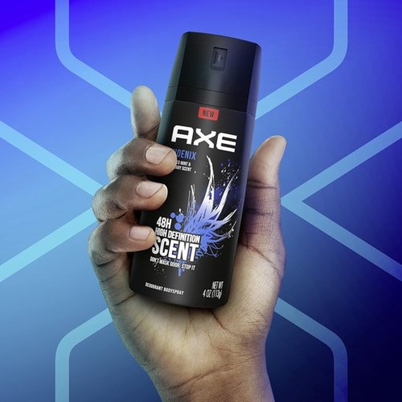 Axe Body Spray Deodorant - Long Lasting Odor Protection | Phoenix Scent, Aluminum-Free, 4oz (4 Count)