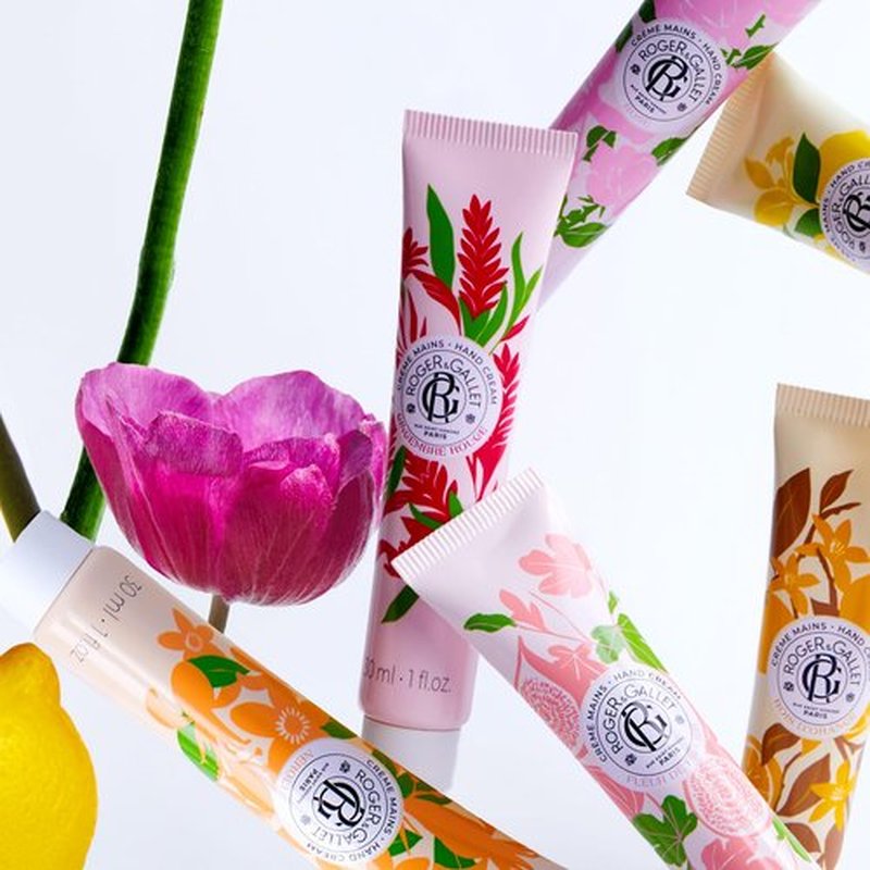 ROGER & GALLET | Hand and Nail Cream | Nourishing Hand Cream & Hand Moisturizer | Hand Lotion Hand Care (Rose | 1 oz)