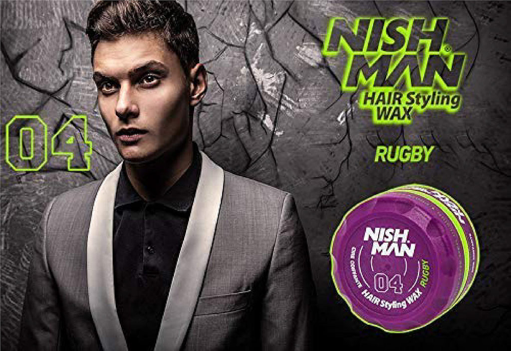 Nishman Hair Styling Wax Rugby 04 150 ml