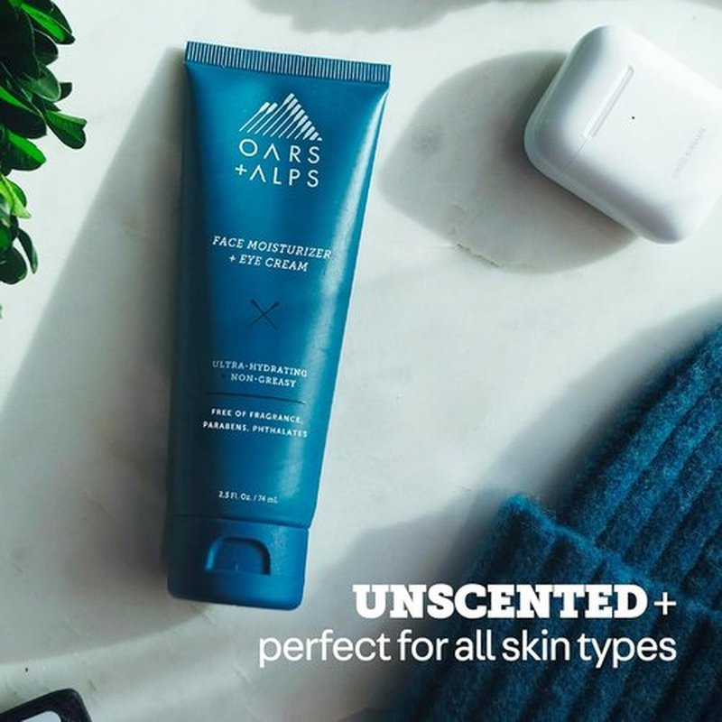 Oars + Alps Anti-Aging Face Moisturizer - Hydrating Eye Cream with Shea Butter & Jojoba Oil | Lightweight, Vegan, Gluten-Free