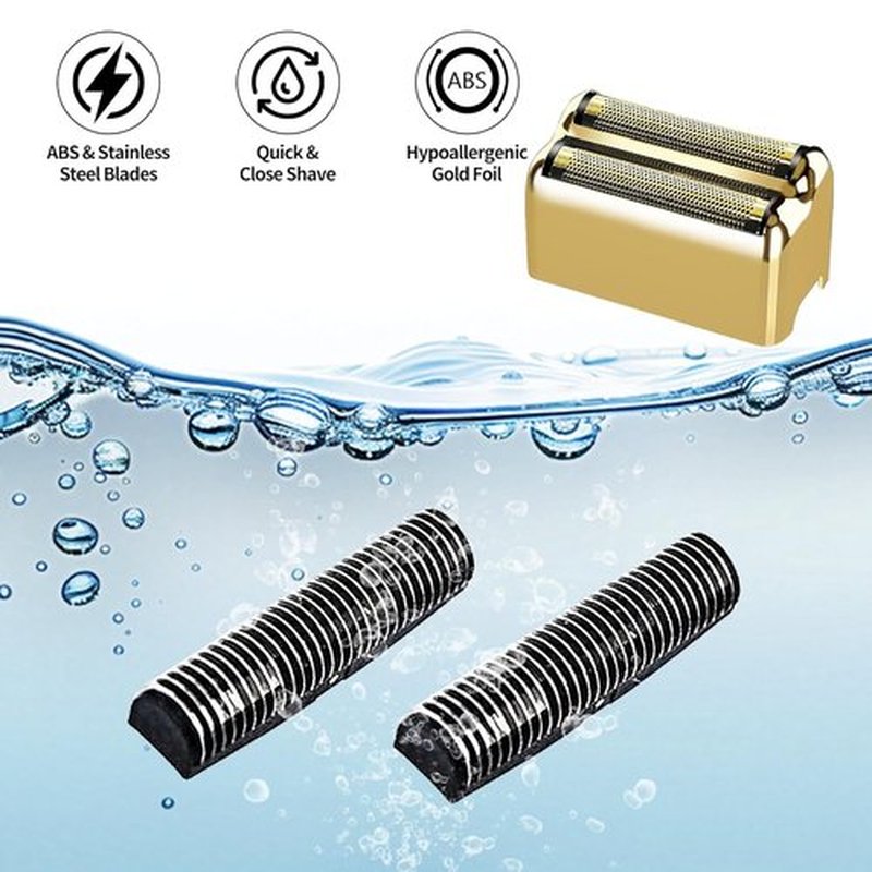 BaBylissPRO Replacement Foil and Cutters - Professional Gold Compatible with FXFS2 Shaver
