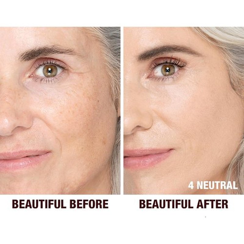 Charlotte Tilbury Beautiful Skin Foundation - Medium Coverage Hydrating Makeup for Instant Glow & Lasting Hydration