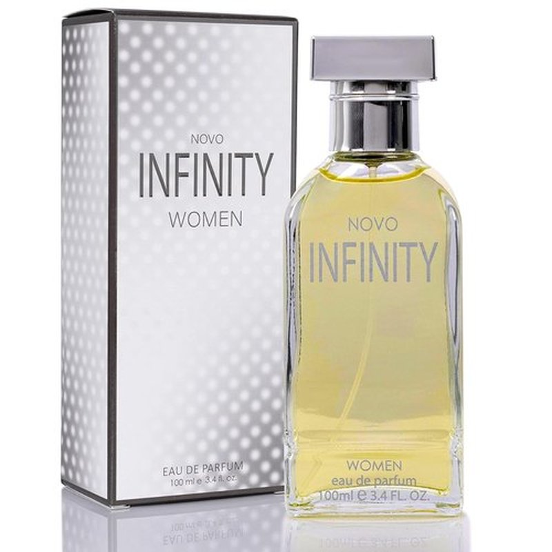 NovoGlow Infinity Eau De Parfum for Women - 3.4 Oz | Refreshing Citrus Floral & Musk Fragrance