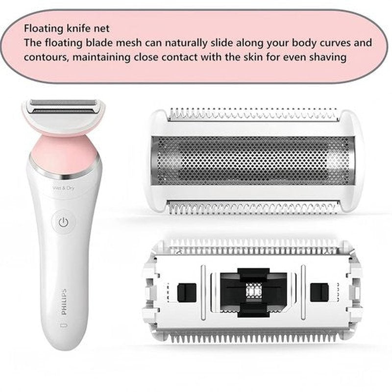 Philips BRL140 Replacement Shaver Foil Head - Compatible with Women's Electric Shaver | 2-Pack, White