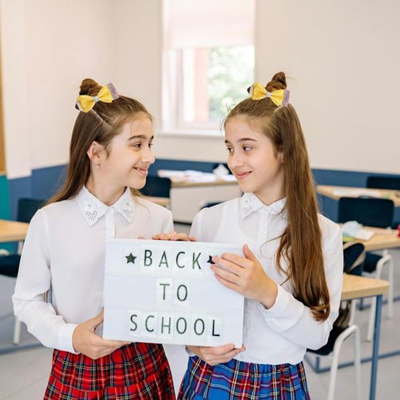 Back To School Hair Bows, Glitter Pencil Hair Clips, Non Slip Alligator Clips Sparkly First Day of School Bows Hair Accessories for Girls, Yellow