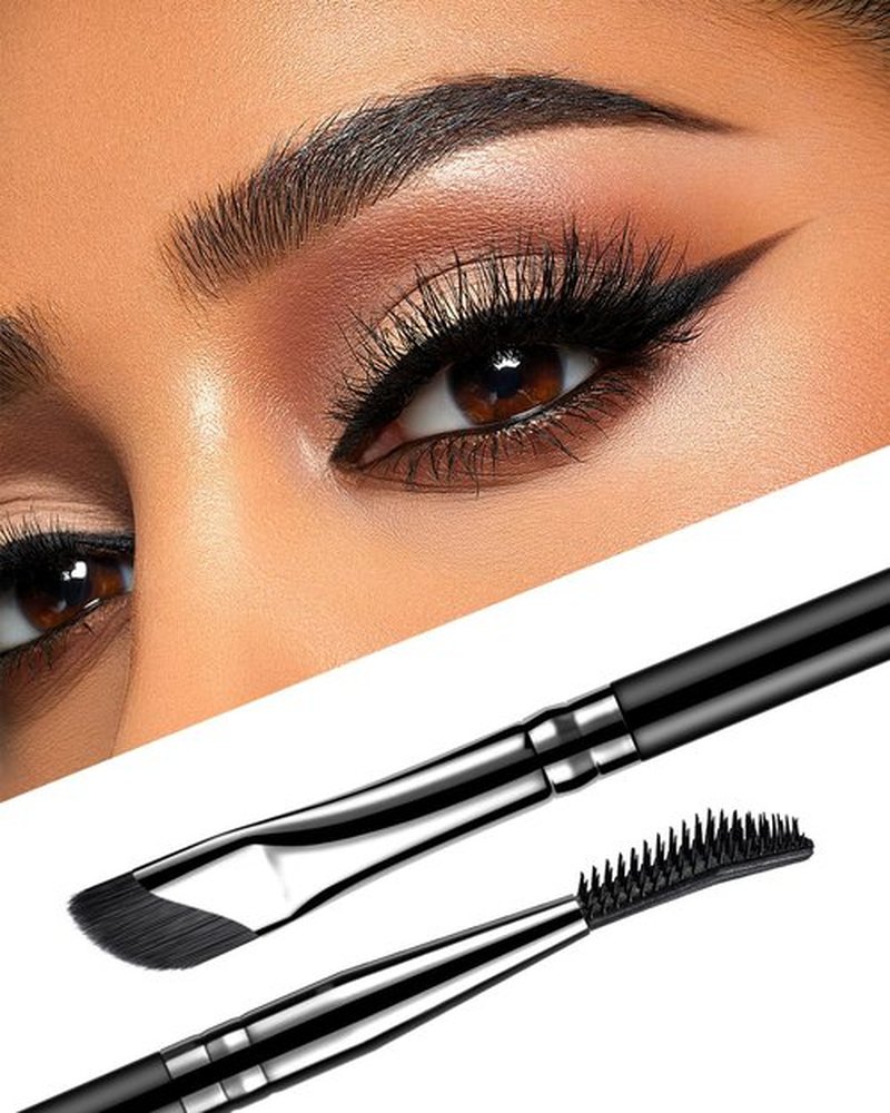 EIGSHOW Dual-Ended Eyebrow Brush & Comb - Precision Eye Makeup Tool for Lining & Sculpting