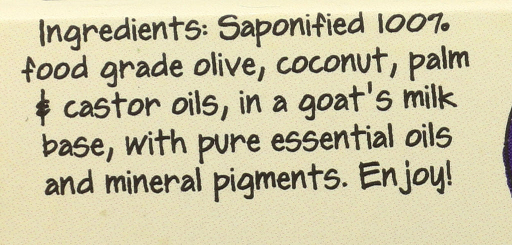 Zum, Soap Bar Goat Milk Lemongrass, 3 Ounce
