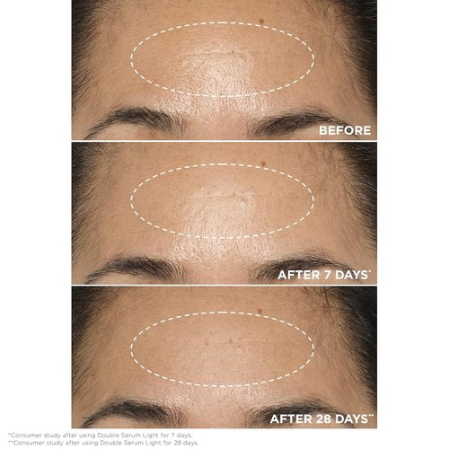 Clarins Double Serum Light Texture - Anti-Aging Serum for Radiance & Pore Refinement | 24H Hydration