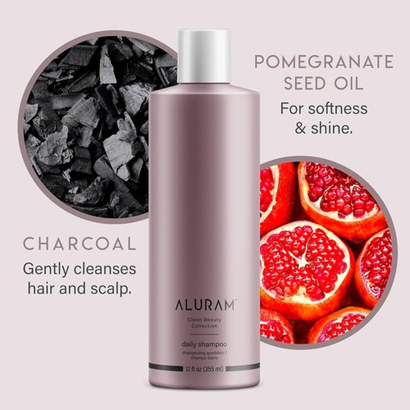 ALURAM Coconut Water Shampoo - Detoxifying Hydration & Volume for All Hair Types | Daily Use