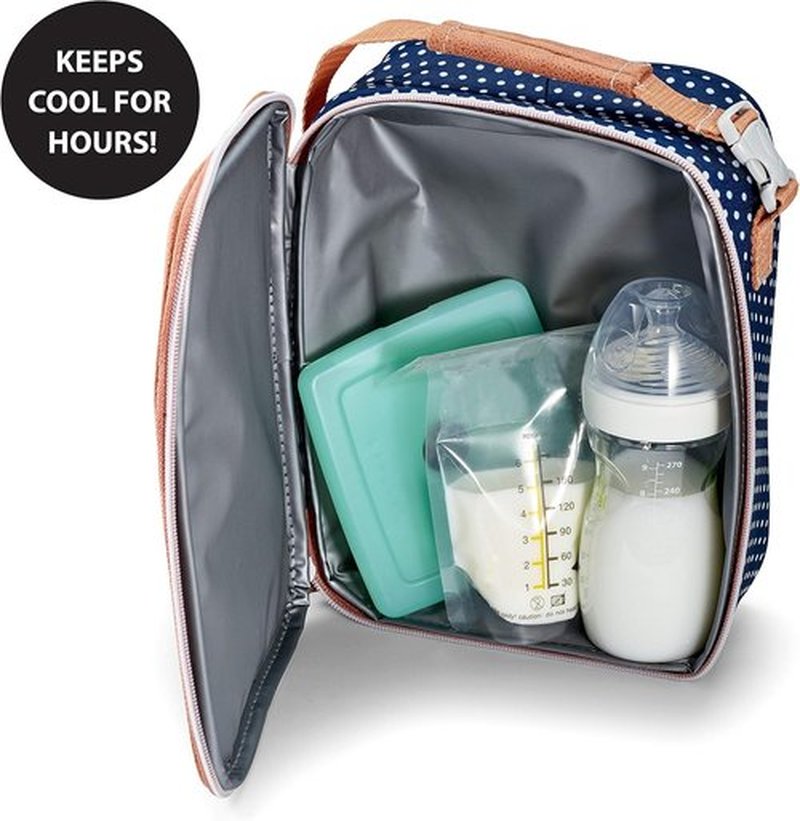 Fit & Fresh Cool Coolers - 4 Pack Slim Ice Packs | Quick Freeze, Space-Saving Design for Lunch Boxes