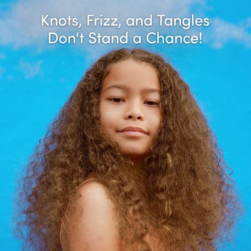 Evereden Kids Detangling Brush: Kids Hair Brush for Detangling Every Hair Type - Pain-Free Kids Hair Management - Ergonomic Grip Perfect for Children's Hands