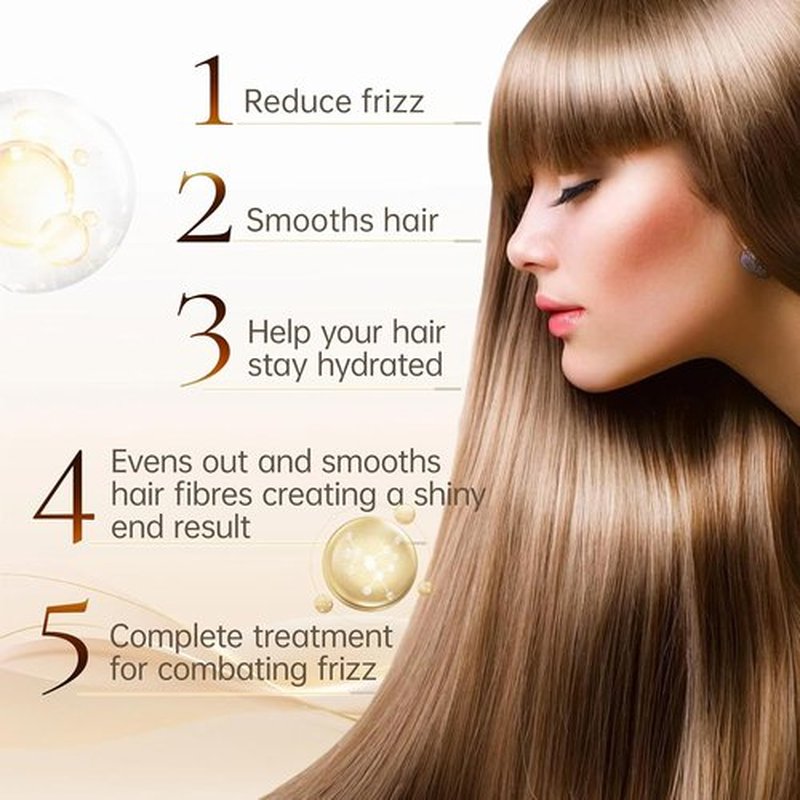 Immetee Antifrizz Hair Spray - Instant Straightening & Frizz Control for Silky Smooth Hair | 150ml