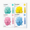 Dr.Jart+ Cryo Rubber Mask Collection - 4 Hydrating Korean Face Masks for Brightening & Firming | Skin Care Kit with Hyaluronic Acid & Niacinamide