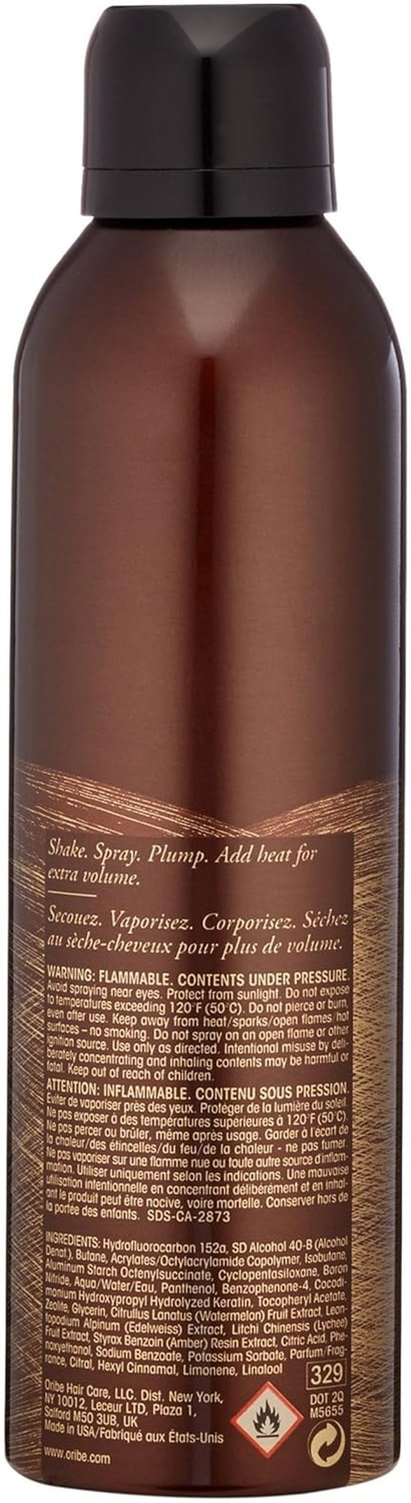 Oribe Thick Dry Finishing Spray - Volumizing Hair Mist for All Hair Types | 8.5 oz