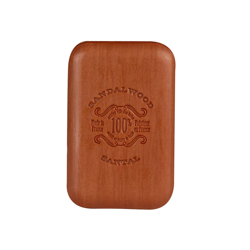 La Chatelaine Unisex, Men, Women Bar Soap| Natural and Organic |Triple Milled | Made in France | Large (Sandalwood)