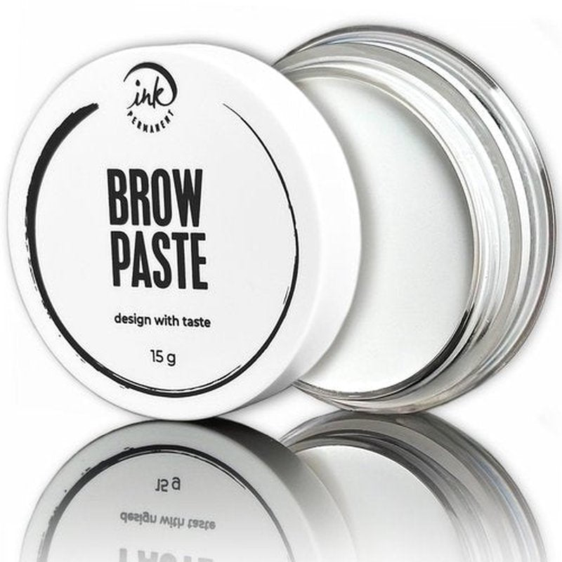 Eyebrow White Mapping Paste [Large 15g Bottle] Brow Mapping Paste, Eyebrow Contour for Microblading and PMU Supplies, Brow Design, Draw or Sketch the Shape