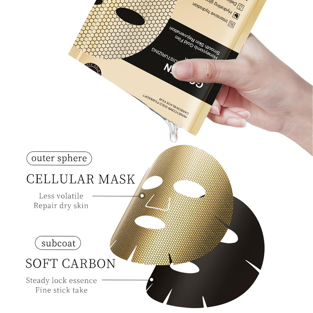 Meleell 55 Pack Collagen Face Masks Skincare Bulk,Sheet Masks Variety Set with Animal, Bubble, Christmas & Fruit Facial Masks, Skincare Gift Box for Women, Teens & Spa Lovers