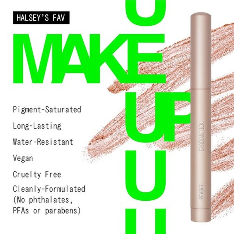 About-Face Shadowstick - Long-Wear Cream Eyeshadow Stick with Matte & Pearly Finishes - Vegan, 0.049 oz (Miracle Mimosa)
