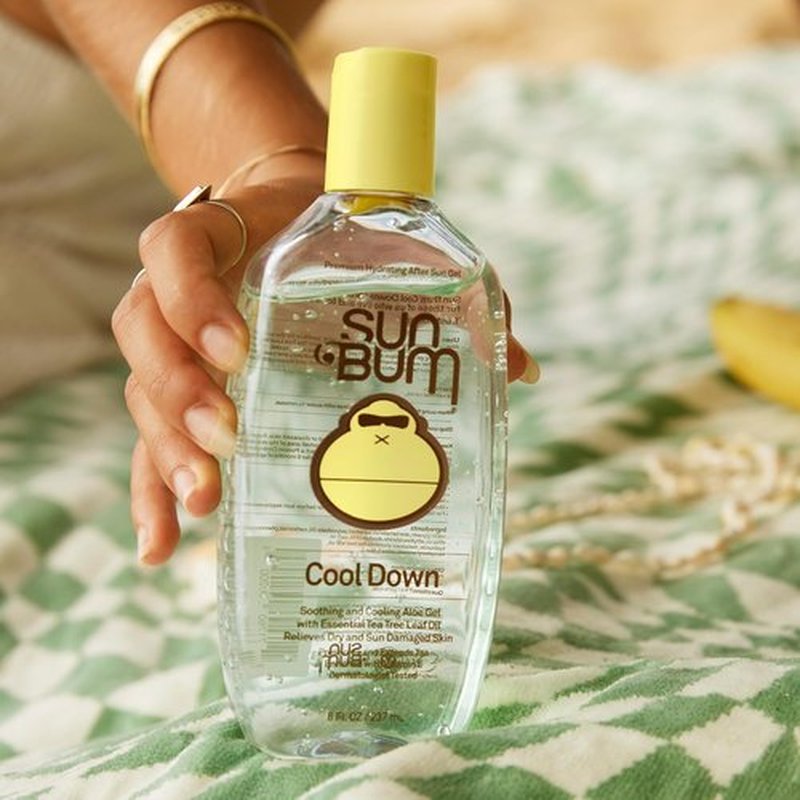 Sun Bum Aloe Vera Gel - Vegan After Sun Care for Soothing & Hydrating Sunburn - 8 oz