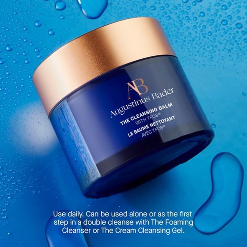 Augustinus Bader The Cleansing Balm – Luxury Nourishing Cleansing Balm & Makeup Remover – Gently Melts Away Makeup, Sunscreen & Impurities – Hydrating, Soothing & Restorative Formula – 90 g / 3.1 oz