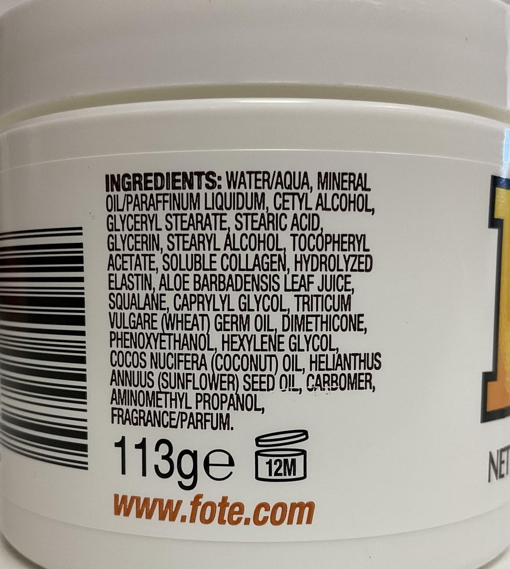 FRUIT OF THE EARTH Vitamin E Skin Care Cream 4 oz (113 g) Pack of 3