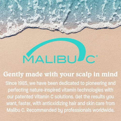 Malibu C Mini Rehab Hard Water Wellness | 2 Nourishing Remedy Packets for Clean, Healthy Hair