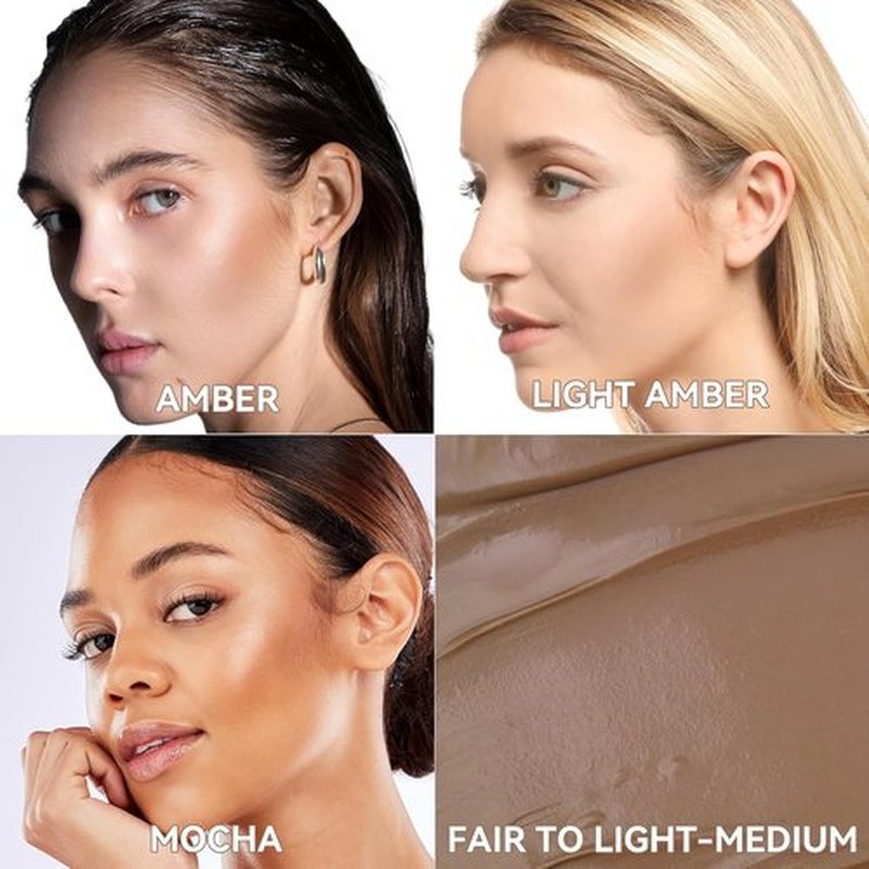 FV Cool Toned Contour Stick - Creamy, Blendable Formula for Natural Face Sculpting | Long-Lasting & Waterproof, 01 Amber
