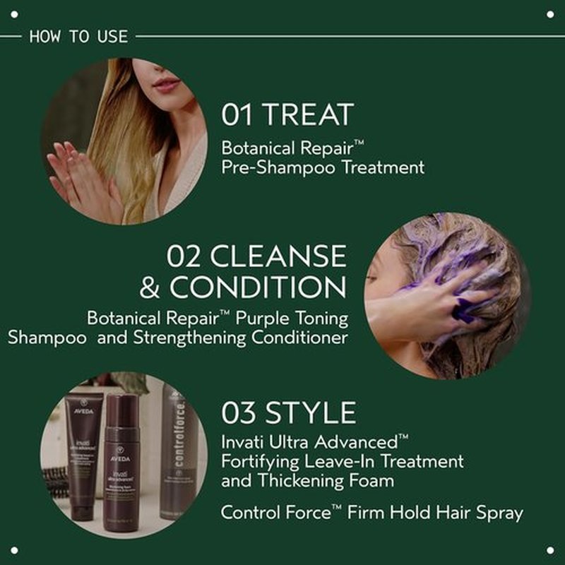 Aveda Botanical Repair Pre-Shampoo Treatment - Strengthens Hair & Reduces Breakage | 5 Fl Oz