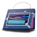 La-tweez Pro Illuminating Tweezers & Mirrored Carry Case with Diamond Dust Tips, Mermaid, 0.5 pound