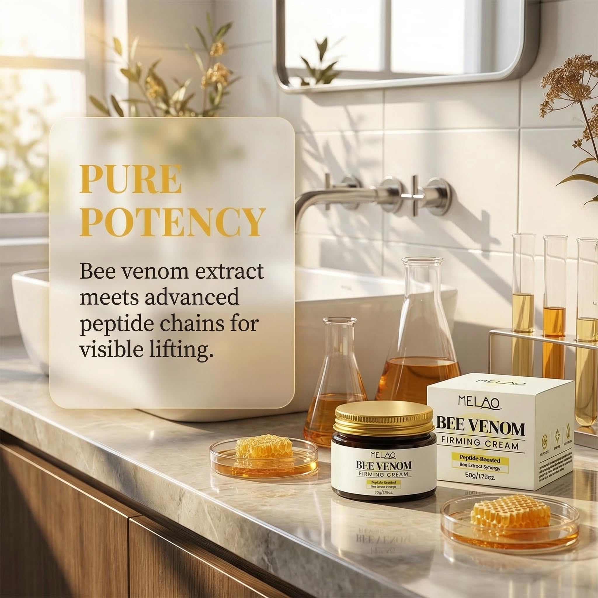 Jornanbo Bee Venom Firming Face Cream with Centella, 1.76 oz