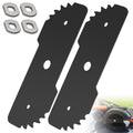 BianXiao 2 Pcs Edge Hog Heavy-Duty Edger Replacement Blade EB-007 7-1/2" W/4 Wear Indicators 243797-00 Fits for Black & Decker Craftsman String Trimmer/Edger LE750 LE710 LE760 EH1000 CMEED400