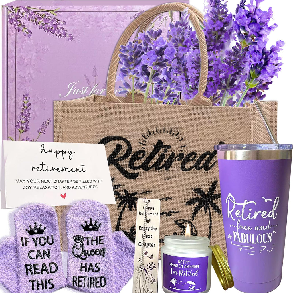 XIENZE-77 Retirement Gift for woman, Happy Retirement Gifts for Women 2026 Coworker