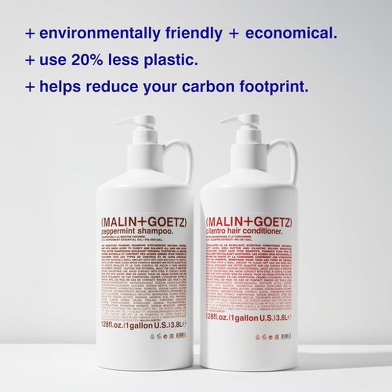 MALIN+GOETZ Cilantro Hair Conditioner - Hydrating & Detangling Formula with Cilantro Extract | Vegan & Cruelty-Free (8 oz/16 oz/Refill)