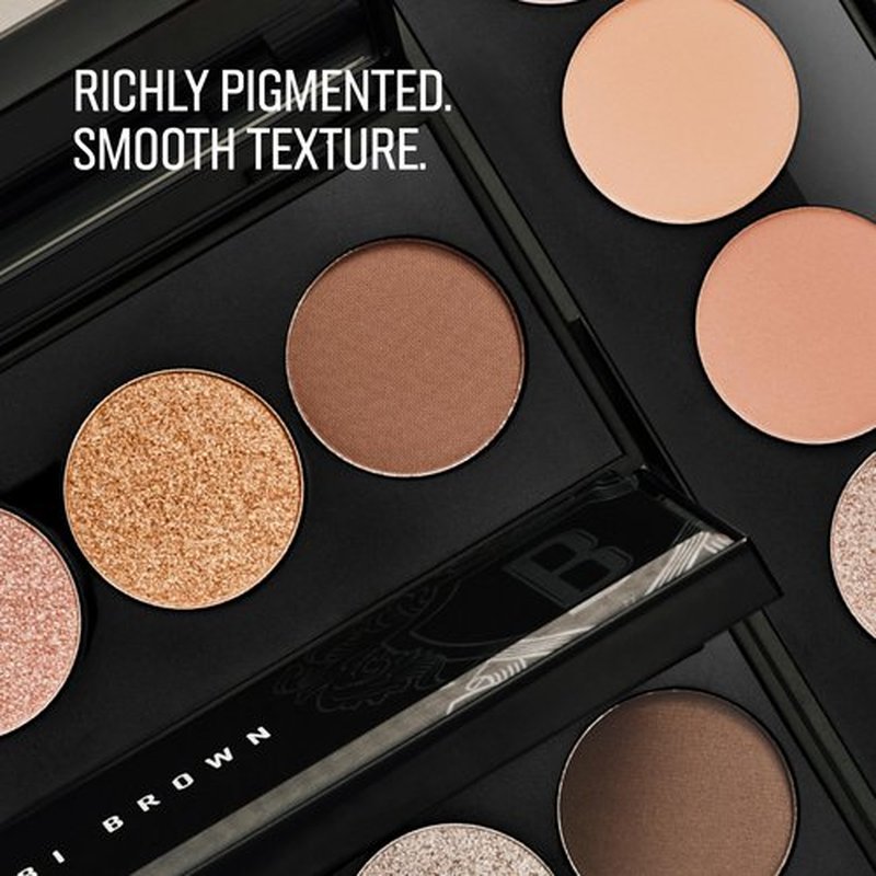 Bobbi Brown All Nudes Eyeshadow Palette | Matte & Metallic Neutral Eyeshadow Palette, 0.04 Ounce, Smokey Nudes